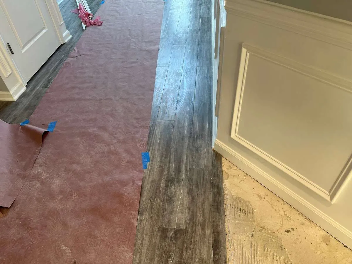 Completed marble shower restoration in Port St. John